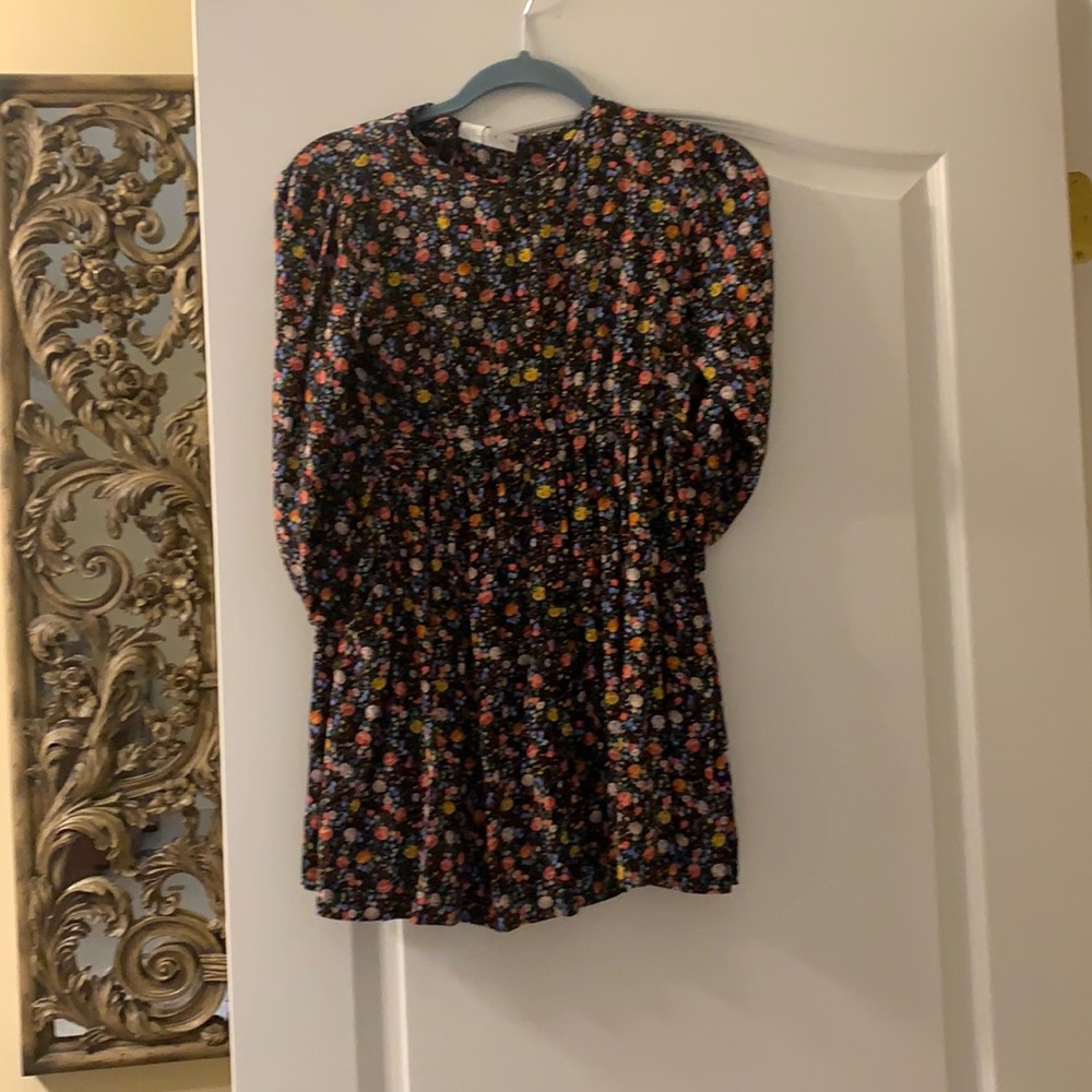 Cute formal flower print dress